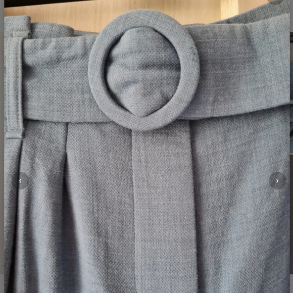 NWT Sezane Arthur Wool Trousers in Vintage Blue Sz 38 M - Picture 8 of 8